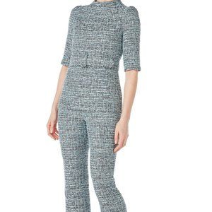 Jane Lewis Atelier (Goat) tweed 2 piece set. British luxury brand.